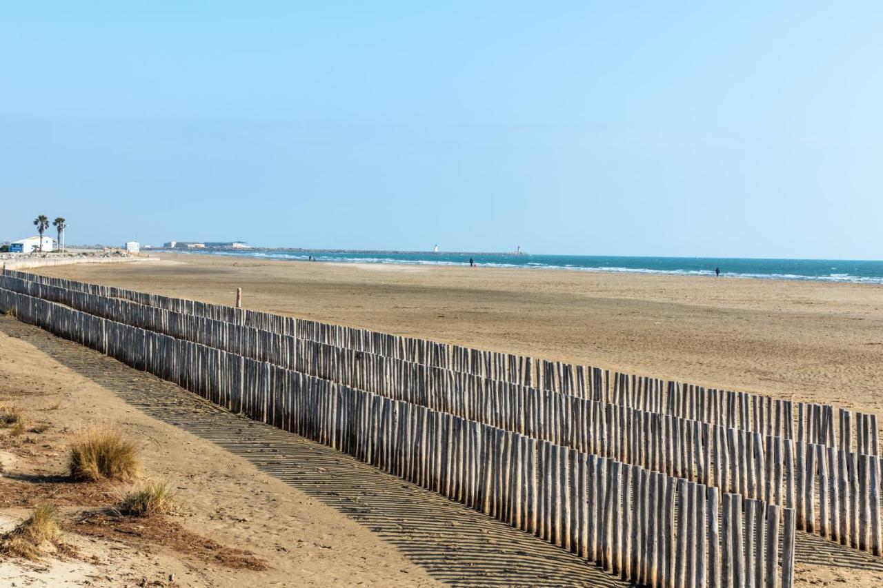Chalet Grazel - Pour 6 A 200M De La Plage Gruissan Exterior photo